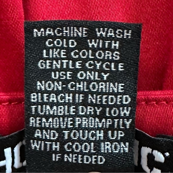 NWT Hot Topic Red & Black Velvet Print Border Fit & Flare Dress, Size XL - Picture 10 of 12